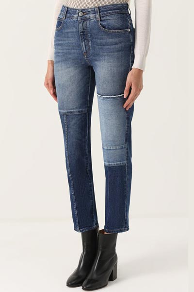 Укороченные джинсы Stella McCartney