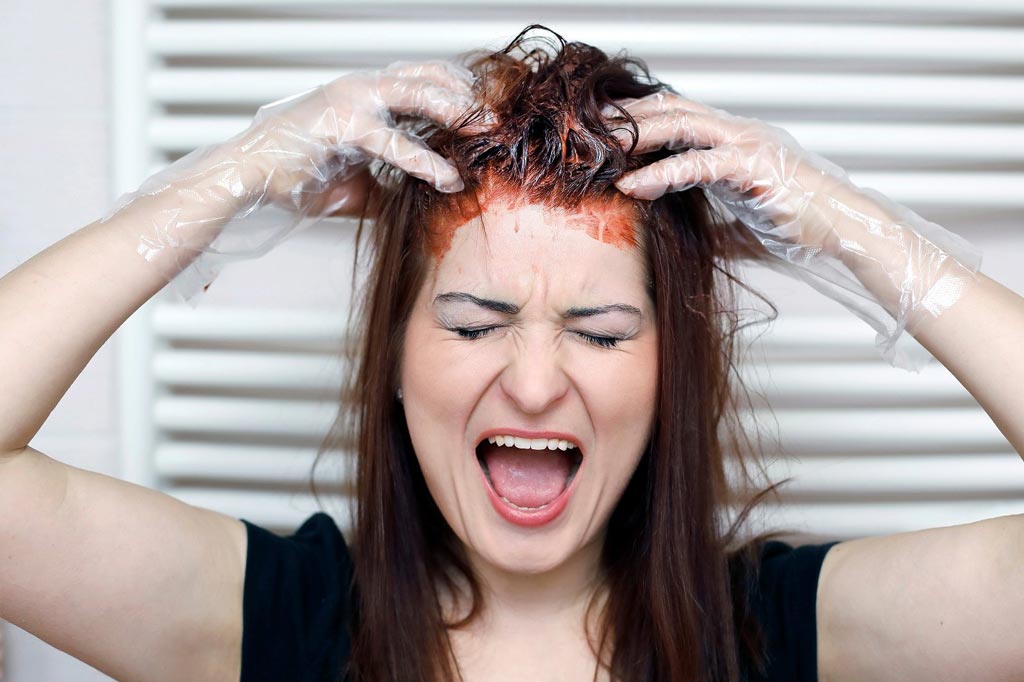 Окрашивание волос в домашних условиях